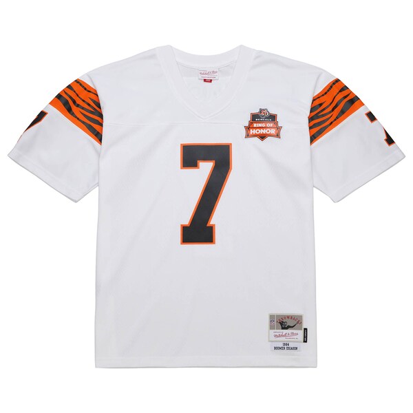 Boomer Esiason Cincinnati Bengals 1984 Legacy Replica Jersey - White - Image 2