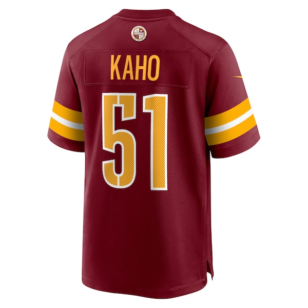 Ale Kaho Washington Commanders Nike Team Game Jersey - Burgundy - Image 3