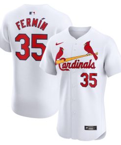 Jos¨¦ Ferm¨ªn St. Louis Cardinals Nike Home Elite Player Jersey - White