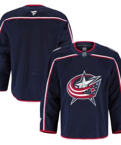 Columbus Blue Jackets  Home Authentic Pro Jersey - Navy