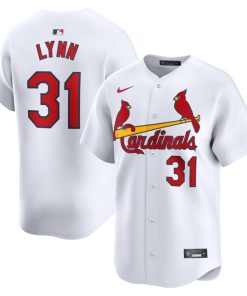 Lance Lynn St. Louis Cardinals Nike Home Limited Player Jersey?¨C White