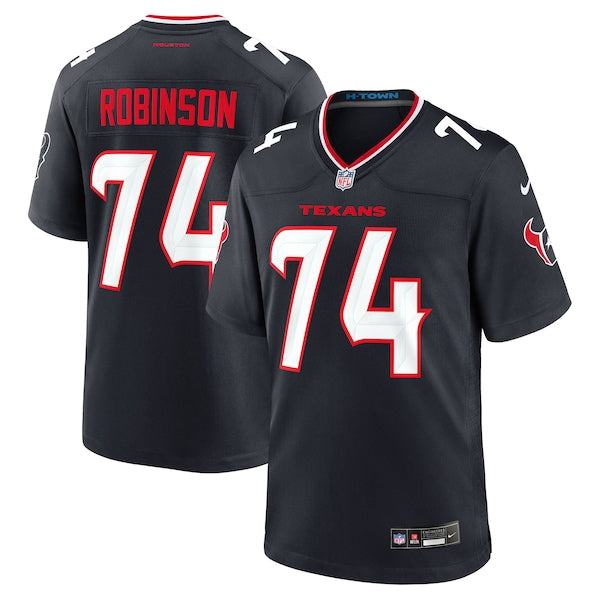 Cam Robinson Houston Texans Nike Team Game Jersey - Navy - Image 2