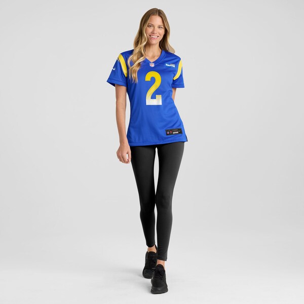 Quintez Cephus Los Angeles Rams Nike Women's Team Game Jersey - Royal