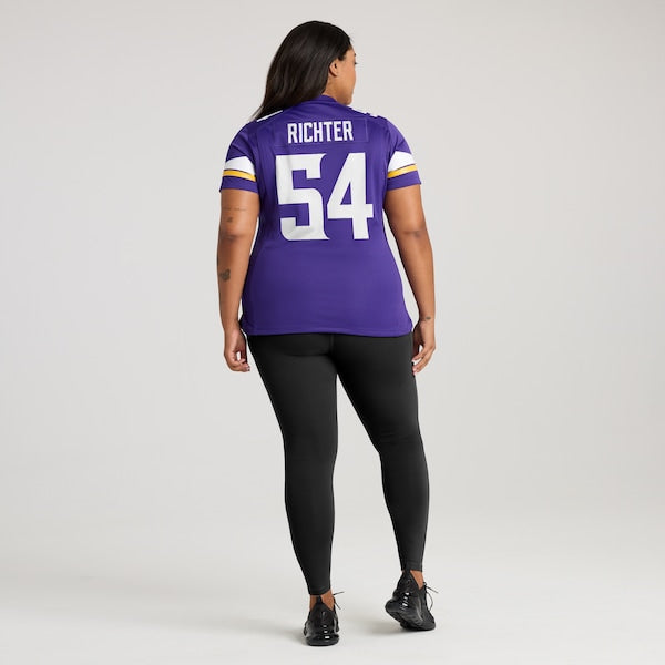 Bo Richter Minnesota Vikings Nike Women's Team Game Jersey - Purple - Image 7
