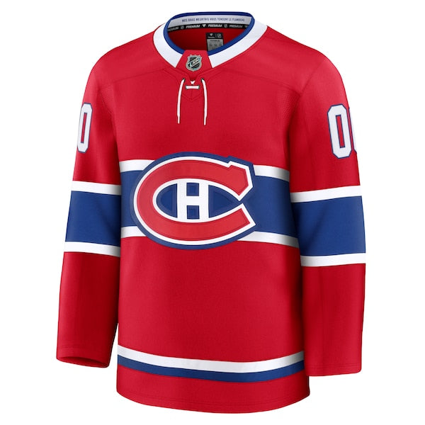 Montreal Canadiens Home Premium Custom Jersey - Red/White - Image 3