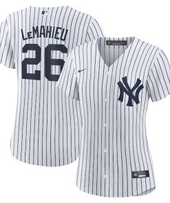 DJ LeMahieu New York Yankees Nike Women's Home Replica Jersey - White