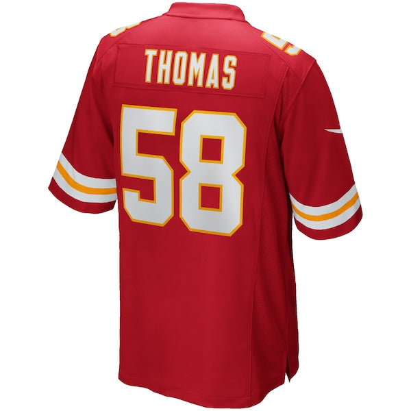 Derrick Thomas Kansas City Chiefs Nike Game Retired Player Jersey - Red - Image 3