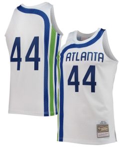 Pete Maravich Atlanta Hawks 1970/71 Hardwood Classics Swingman Jersey - White