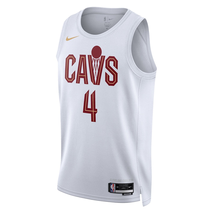 Evan Mobley Cleveland Cavaliers Nike Unisex Swingman Jersey - Association Edition - White - Image 2