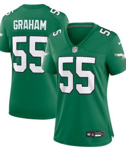 Brandon Graham Philadelphia Eagles Nike Women's Alternate Game Jersey - Kelly Green