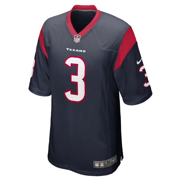 Tank Dell Houston Texans Nike Player Game Jersey - Navy - Image 2