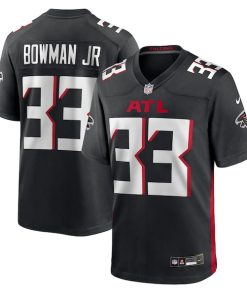 Billy Bowman Jr. Atlanta Falcons Nike Team Game Jersey -  Black
