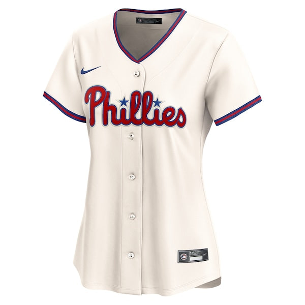 Ryan Howard Philadelphia Phillies Nike Women's Alternate 2 Limited Jersey?ยจC Cream/Light Blue/White - Image 3