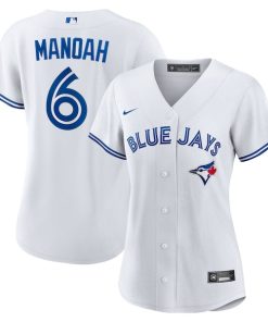 Alek Manoah Toronto Blue Jays Nike Women's Home Replica Jersey - White