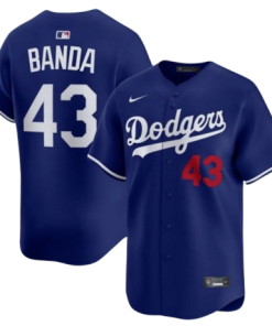 Anthony Banda Los Angeles Dodgers Nike Alternate Limited Player Jersey?¨C Royal