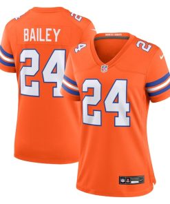 Champ Bailey Denver Broncos Nike Women's Mile High Collection 1977 Throwback Retired Player Game Jersey - Orange