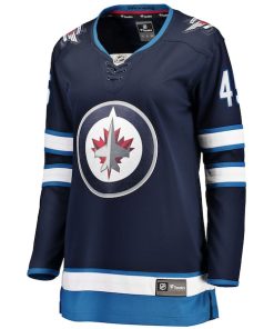 Alternative view of Cole Koepke Winnipeg Jets  Women's Home Breakaway Jersey - Navy