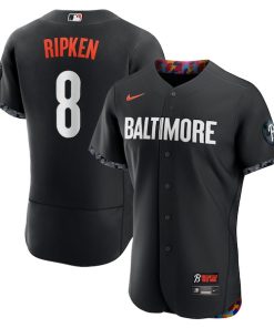 Cal Ripken?Baltimore Orioles Nike 2023 City Connect Authentic Player Jersey - Black