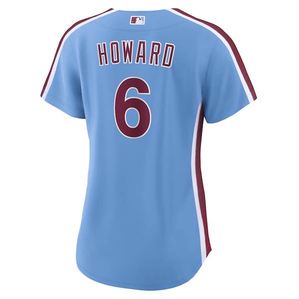 Ryan Howard Philadelphia Phillies Nike Women's Replica Jersey - Light Blue/White - Image 4