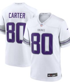 Cris Carter Minnesota Vikings Nike Alternate Retired Player Game Jersey - White