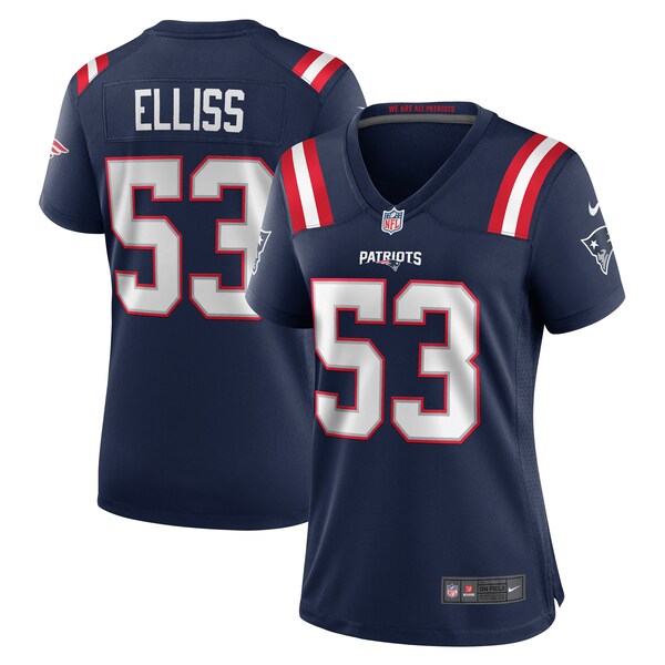 Christian Elliss New England Patriots Nike Women's Game Jersey - Navy - Image 2