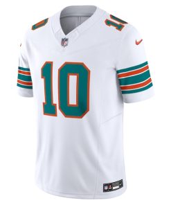 Alternative view of Tyreek Hill Miami Dolphins Nike Vapor F.U.S.E. Limited Jersey - White