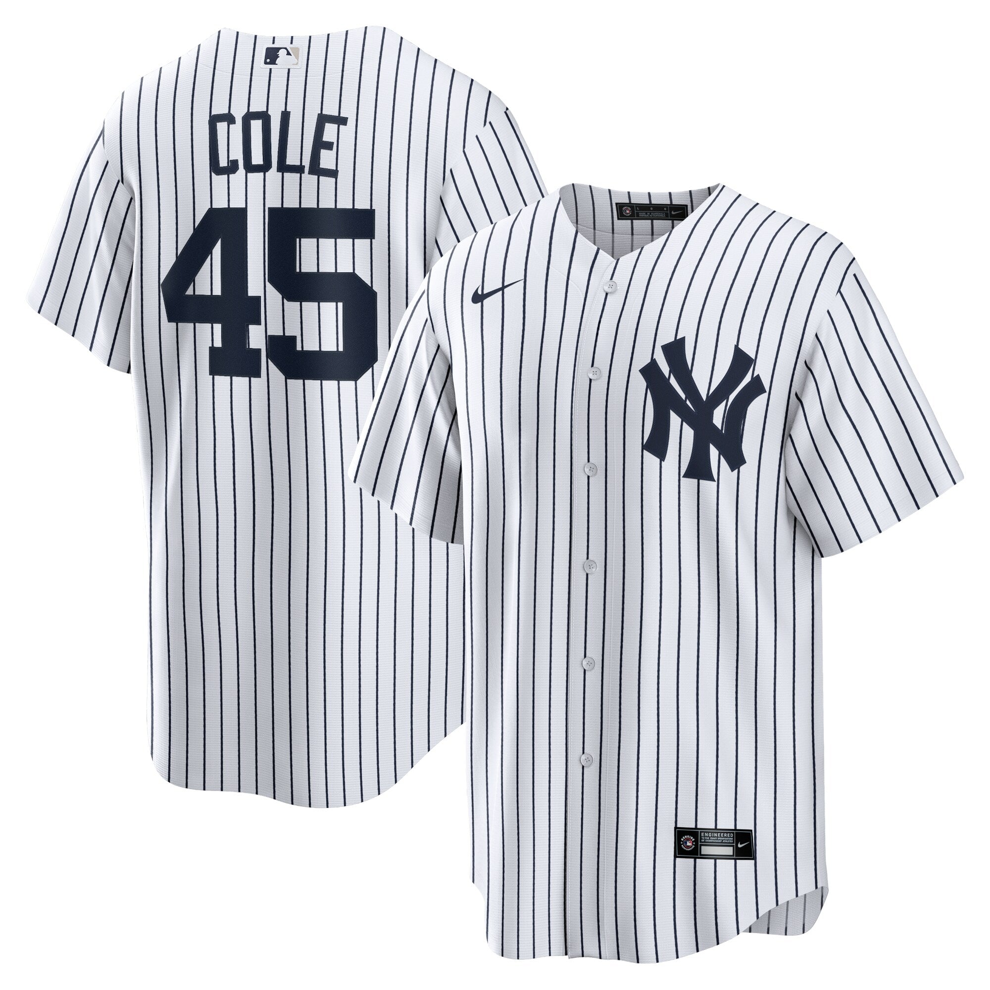Gerrit Cole New York Yankees Nike Alternate Replica Player Name Jersey - Navy/White - Image 6