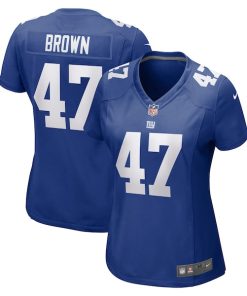 Cam Brown New York Giants Nike Women's Game Jersey - Royal
