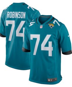 Cam Robinson Jacksonville Jaguars Nike Game Jersey - Teal