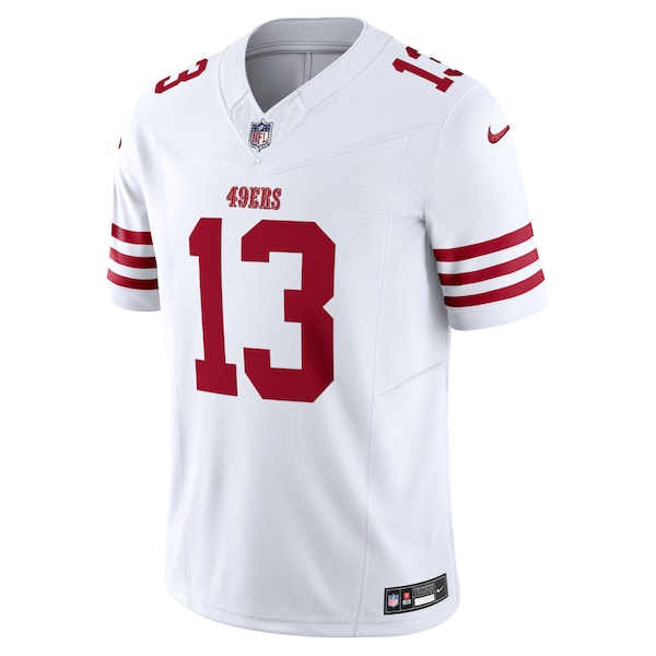 Brock Purdy San Francisco 49ers Nike Vapor F.U.S.E. Limited Jersey - White - Image 3