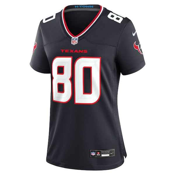 Andre Johnson Houston Texans Nike Women's Team Retired Player Game Jersey - Navy - Image 2