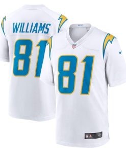 Mike Williams Los Angeles Chargers Nike Game Jersey - White/Blue/Navy/Royal