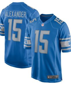 Maurice Alexander Detroit Lions Nike Player Game Jersey - Blue