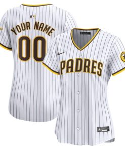 San Diego Padres Nike Women's Home Limited Custom Jersey - White