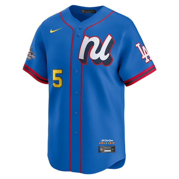 Freddie Freeman National League Nike 2025 All-Star Edition Limited Player Jersey - Blue - Image 2