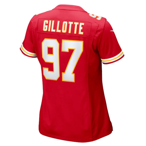Ashton Gillotte Kansas City Chiefs Nike Women's Team Game Jersey - Red - Image 3