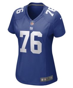Alternative view of Jon Feliciano New York Giants Nike Women's Game Player Jersey - Royal