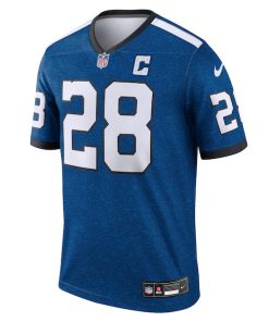 Alternative view of Jonathan Taylor Indianapolis Colts Nike Indiana Nights Alternate Legend Jersey - Royal