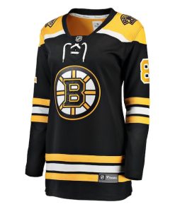 Alternative view of Michael Eyssimont Boston Bruins  Women's Home Breakaway Jersey - Black