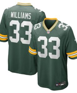Alternative view of Evan Williams Green Bay Packers Nike  Game Jersey -  Green