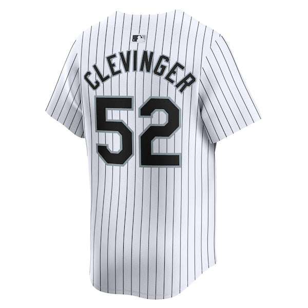 Mike Clevinger Chicago White Sox Nike Home Limited Player Jersey - White - Image 3