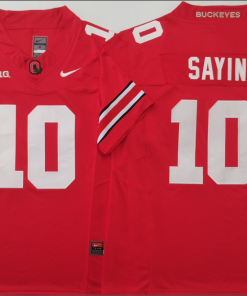 Julian Sayin NCAA Ohio State Buckeyes Nike Vapor Limited Jersey
