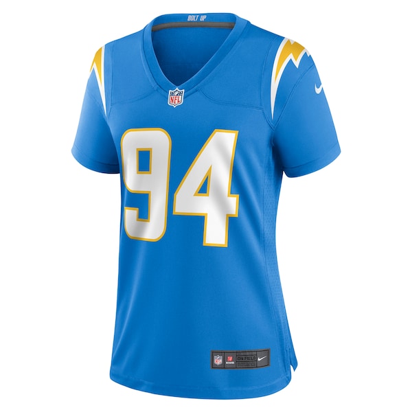 Chris Rumph II Los Angeles Chargers Nike Women's Game Jersey - Powder Blue - Image 2