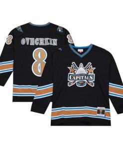 Alexander Ovechkin Washington Capitals  2005/06 Blue Line Player Jersey - Black