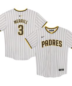 Jackson Merrill San Diego Padres Nike Preschool Home Player Game Jersey - White