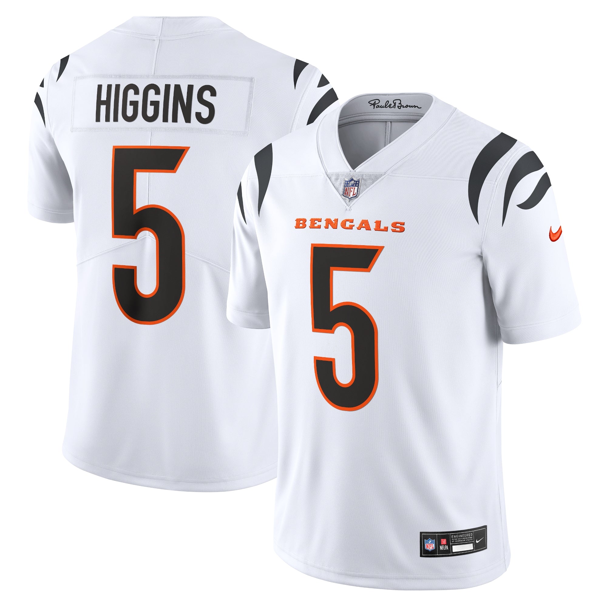 Tee Higgins Cincinnati Bengals Nike Vapor Untouchable Limited Jersey - Black/White - Image 6