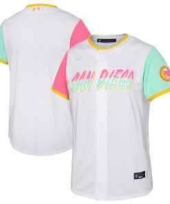 San Diego Padres Nike Preschool 2022 City Connect Replica Team Jersey - White
