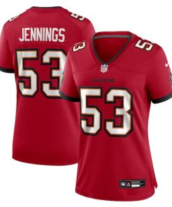 Deion Jennings Tampa Bay Buccaneers Nike Women's Team Game Jersey -  Red