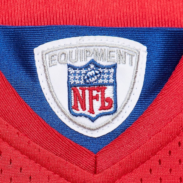 Eli Manning New York Giants 2004 Authentic Throwback Retired Player Jersey - Red - Image 5