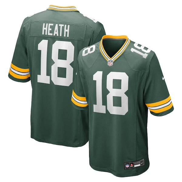 Malik Heath Green Bay Packers Nike Game Jersey - Green